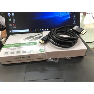 CÁP 2 ĐẦU DISPLAYPORT KINGMASTER KM030