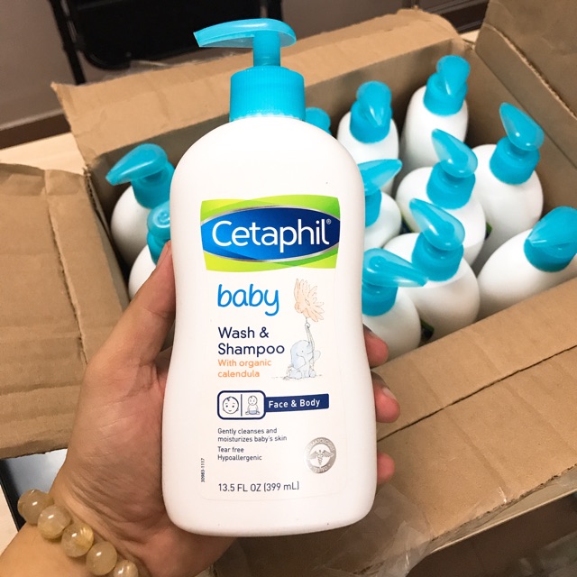 Sữa tắm gội toàn thân cho bé baby Cetaphil 399ml