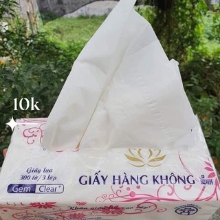 Giấy ăn lụa, khăn giấy rút cao cấp 1 gói khăn giấy rút 300 tờ