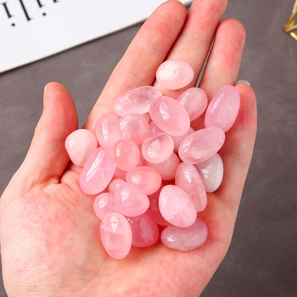 Túi 50G Đá Thạch Anh Hồng Tự Nhiên Dùng Trang Trí