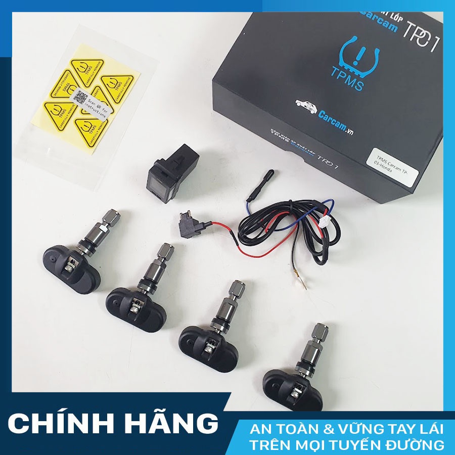 Cảm biến áp suất lốp theo xe Carcam TPMS TP 01