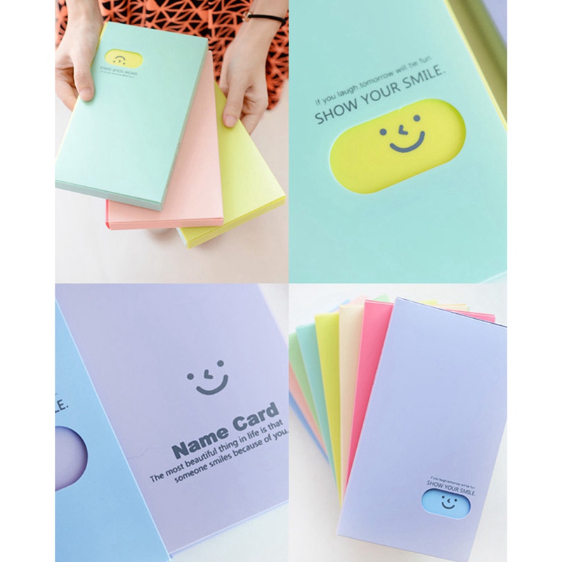 New Card Photocard Name Card ID Holder 120 Pockets Photo Album-READY STOCK