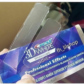Miếng dán trắng răng Crest 3D White Mỹ các loại