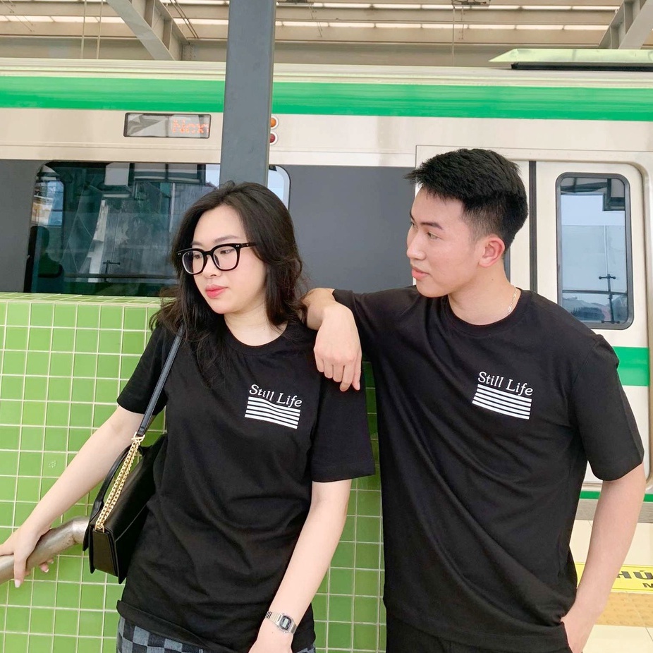 Áo Thun Nam Nữ Unisex BIG BANG Form Rộng Phong Cách Hàn Quốc Màu Đen Chất Liệu Cotton Mềm, Mát