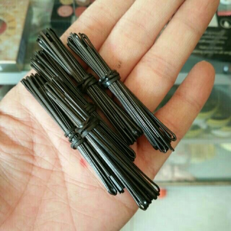 Kẹp tăm Bob pin kẹp tăm màu đen ghim tóc cô dâu