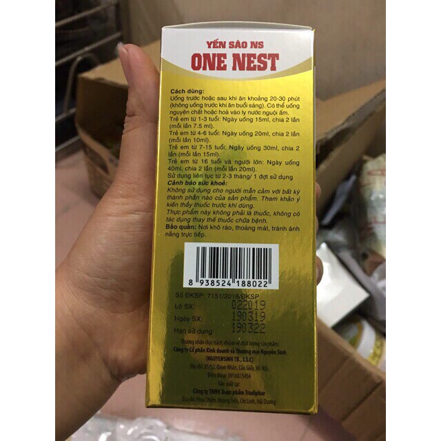 Siro Yến Sào NS One Nest GIÁ SỈ (chính hãng 100% mẫu mới) | BigBuy360 - bigbuy360.vn