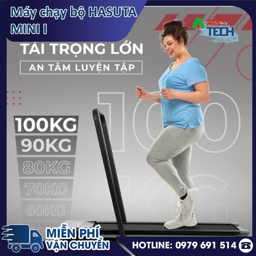 Máy Chạy Bộ Hasuta HTM Mini 01 - Chăm Sóc Sức Khỏe Tuyệt Vời - Bảo hành 1 năm