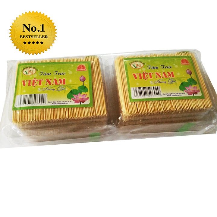 Tăm Trúc [10 Hộp ] Hương Quế Cao Cấp.