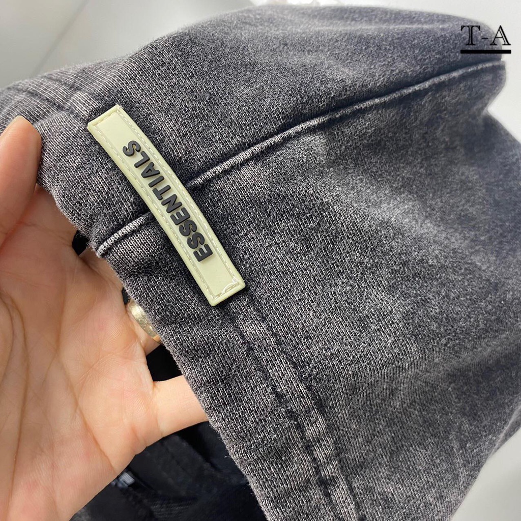 Áo nỉ hoodie essen nam nữ - Áo nỉ dài tay có mũ in chữ vải nỉ loang mốc hot 2021 - áo hoodie mặc đôi | BigBuy360 - bigbuy360.vn