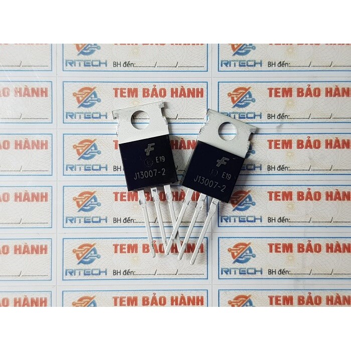 [Combo 10 chiếc] J13007-2, FJP13007H2, J13007 Transistor NPN 8A/400V TO-220