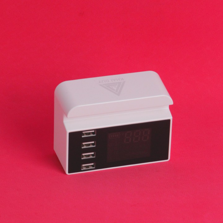 Hub USB 4 Cổng Thông Minh CDA26 Kiêm Giá Đỡ Máy Tính Bảng Chính Hãng KHAI DUY Bảo Hành 1 Năm - 1 Đổi 1