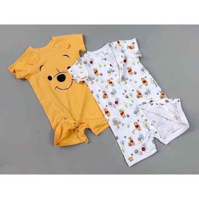 Body gấu pooh H&M cho bé 24m & 2y