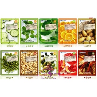 Mặt nạ 3D dưỡng da Food A Holic Hàn Quốc - Chính Hãng