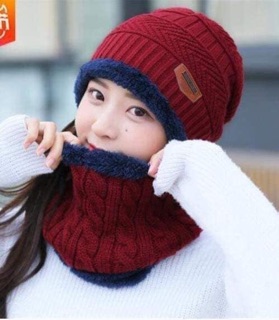 [FREESHIP 50K TOÀN QUỐC]Set mũ len kèm khăn