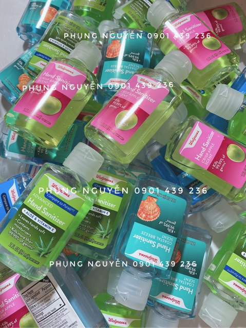 Gel rửa tay khô Walgreens Advanced Hand Sanitizer 59ml USA | BigBuy360 - bigbuy360.vn