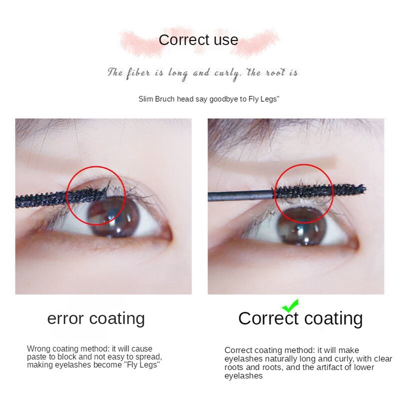[Hàng mới về] Mascara SUAKE đầu cọ mảnh không nhòe chống nước và mồ hôi chuốt cong mi tự nhiên cho người mới bắt đầu | BigBuy360 - bigbuy360.vn