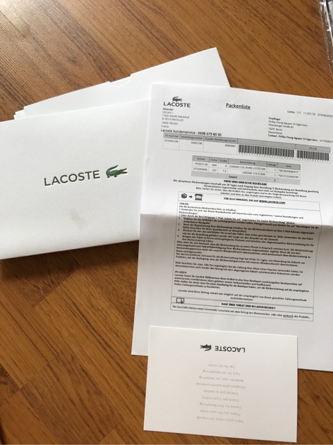 Áo polo Lacoste