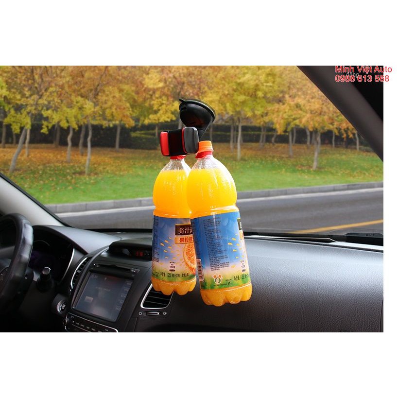 (Giá KM ) Giá đỡ điện thoại ô tô 2 trong 1 nhỏ gọn tiện lợi gắn taplo kính xe bàn làm việc | BigBuy360 - bigbuy360.vn