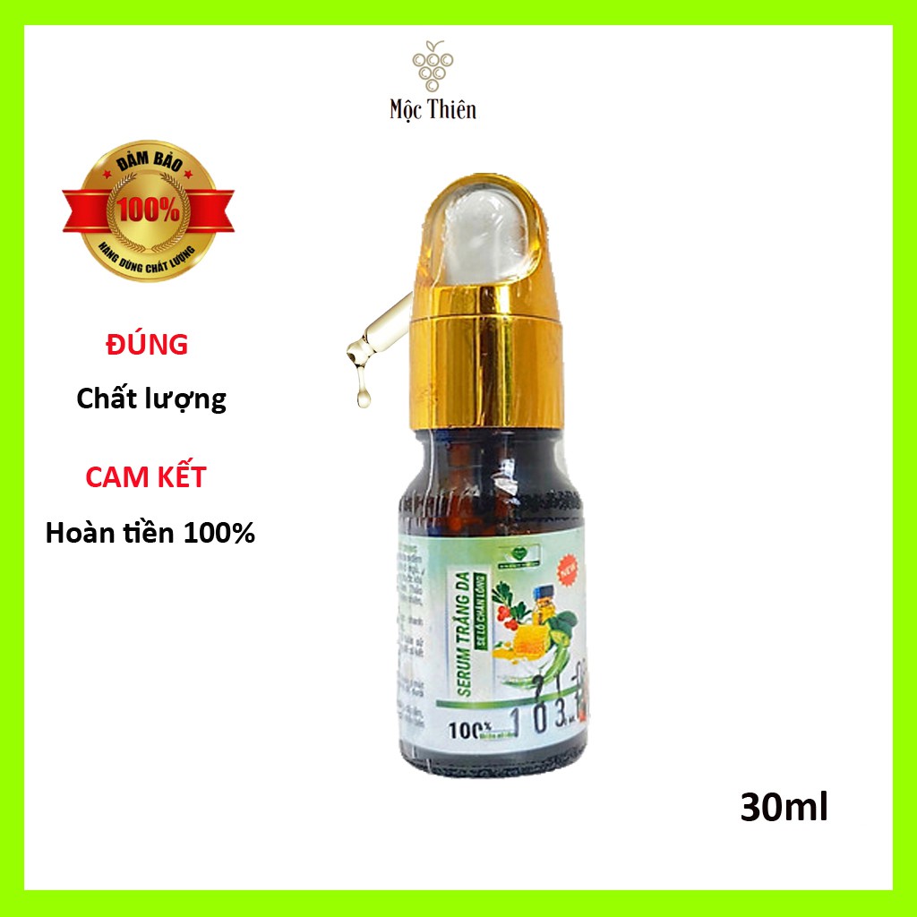Serum Trắng Da Mẹ Ken - Hỗ Trợ Thâm Nám Mụn Và Làm Min Da Dạng Lọ 10ml [Mộc Thiên]