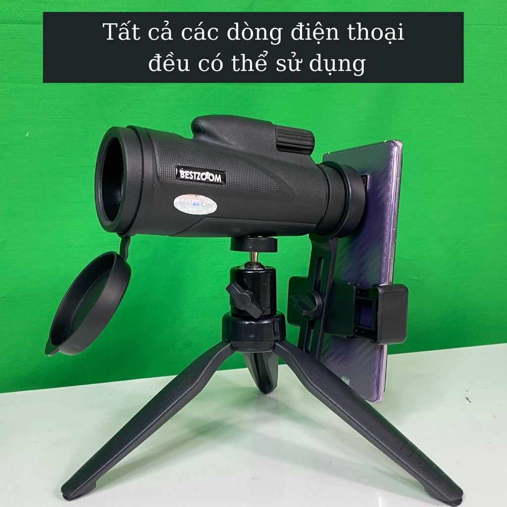 Ống nhòm 1 mắt chính hãng Bestzoom 12X50 cao cấp,mini giá rẻ chính hãng chuyên dụng săn ong du lịch