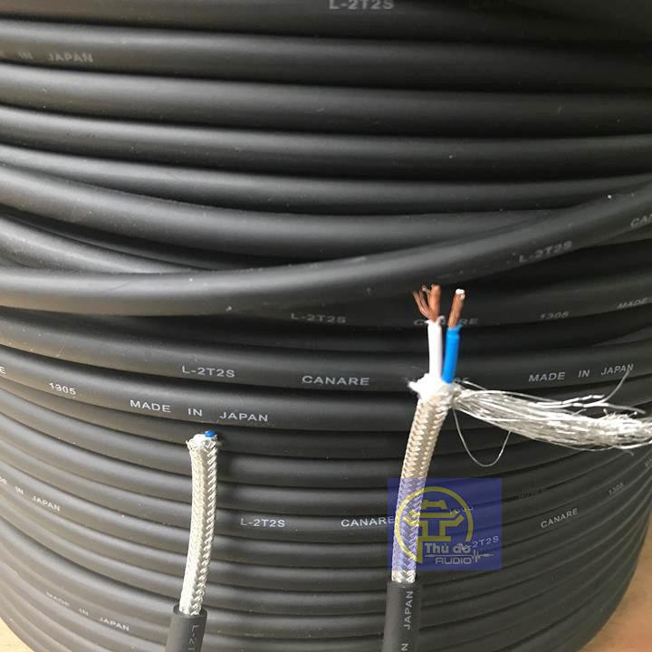 Dây AV - Dây tín hiệu âm thanh Canare Made in Japan cao cấp - Bán theo mét