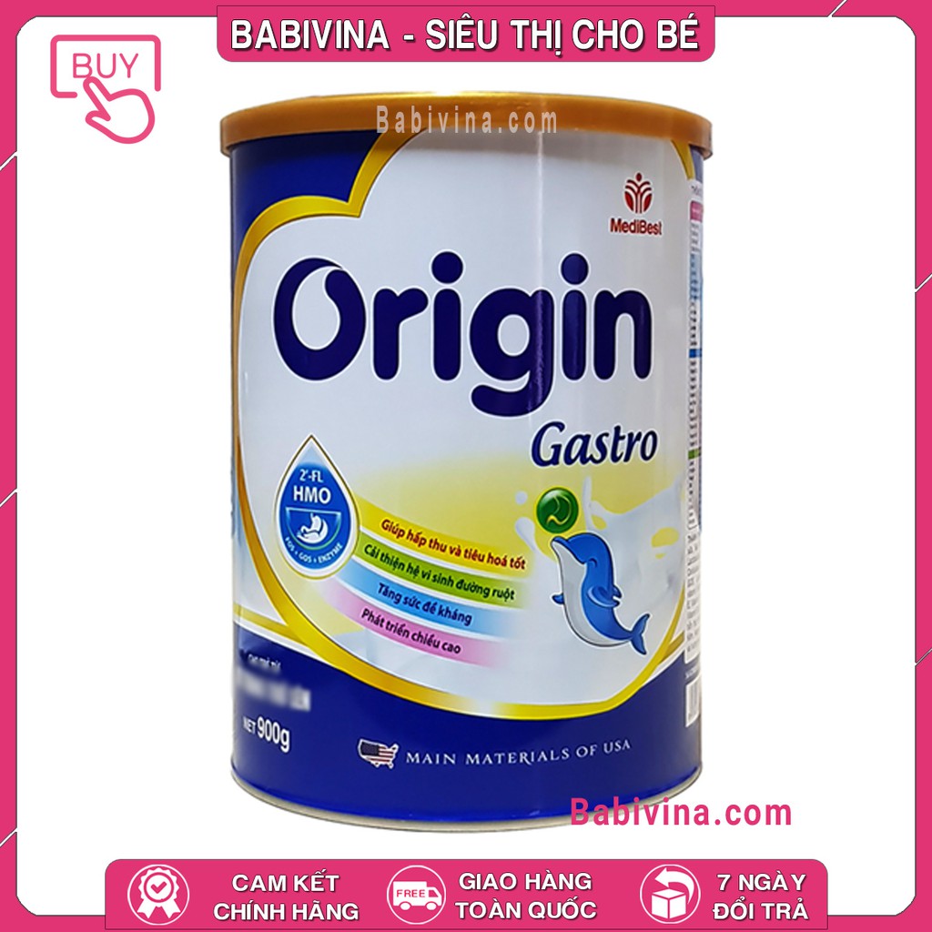 [LẺ GIÁ SỈ] Sữa Bột Origin - Origin Gastro - BA gold 900g | Mua Origin Chính Hãng Mediabest, Date Mới, Giá Tốt Babivina