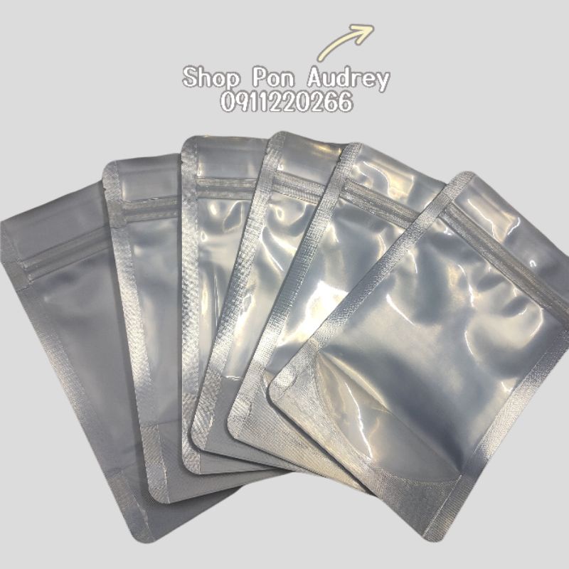 Túi Zip Bạc / Túi Zip Trong / Túi Zip Chỉ Đỏ (1 Lạng) - Có Nhiều Size