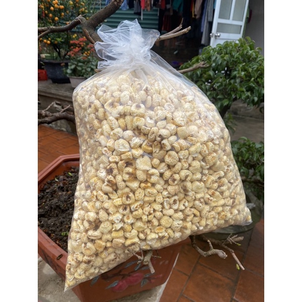 1kg bỏng ngô tẻ không đường loại hạt to giòn thơm nhà làm an toàn tuyệt đối (Sỉ từ 5kg)