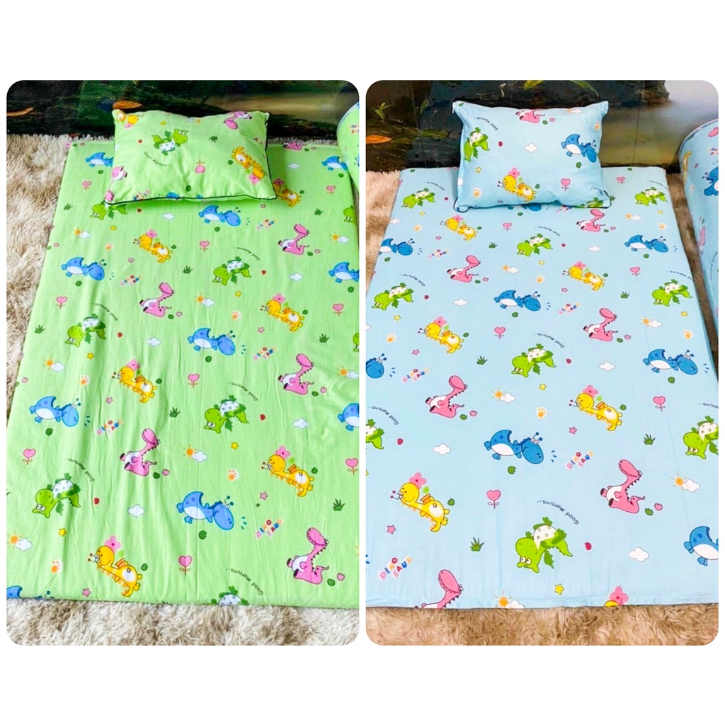 Nệm coton cho bé đi nhà trẻ, bé sơ sinh siêu mát, dễ dàng cất gọn, màu sắc bắt mắt, giúp bé có giấc ngủ ngon