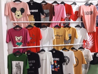 Áo Thun Cotton Nhiều Mẫu CuTe