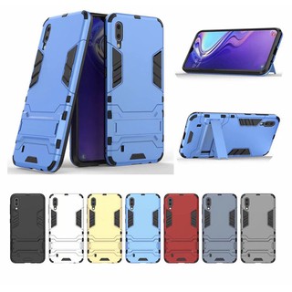 Samsung Galaxy M10 Ốp lưng chống sốc Iron Man cao cấp, chân chống lưng máy tiện lợi