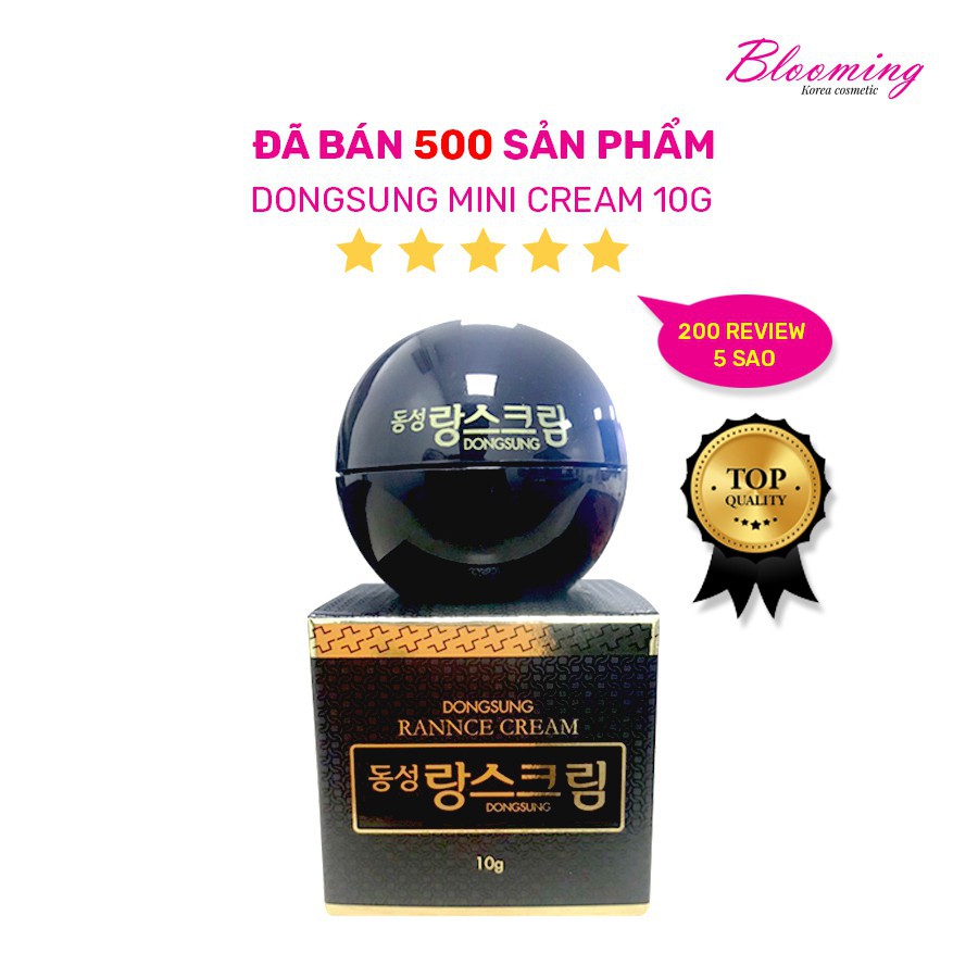 [Mini] Kem Dưỡng Trắng Da, Mờ Nám Chiết Xuất Từ Hoa Cúc La Mã DongSung Rannce Cream 10g