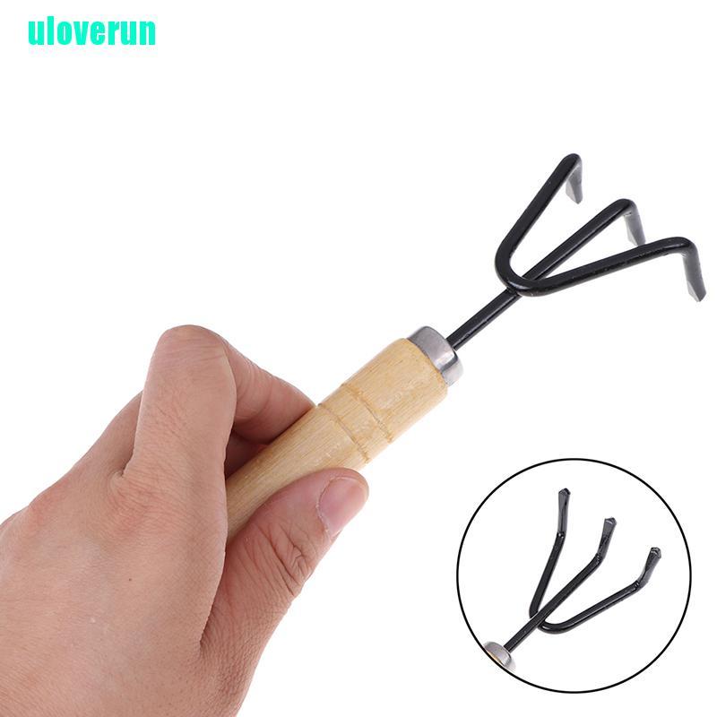 Set 3 Dụng Cụ Làm Vườn Mini Bằng Gỗ