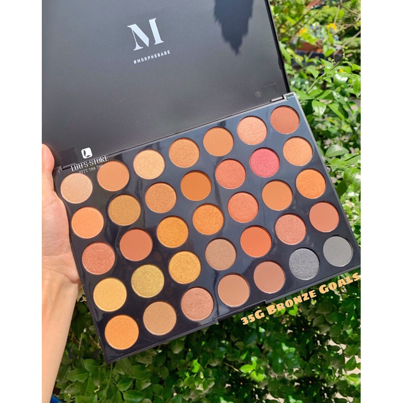 Bảng Phấn Mắt Morphe 35G Bronze Goals