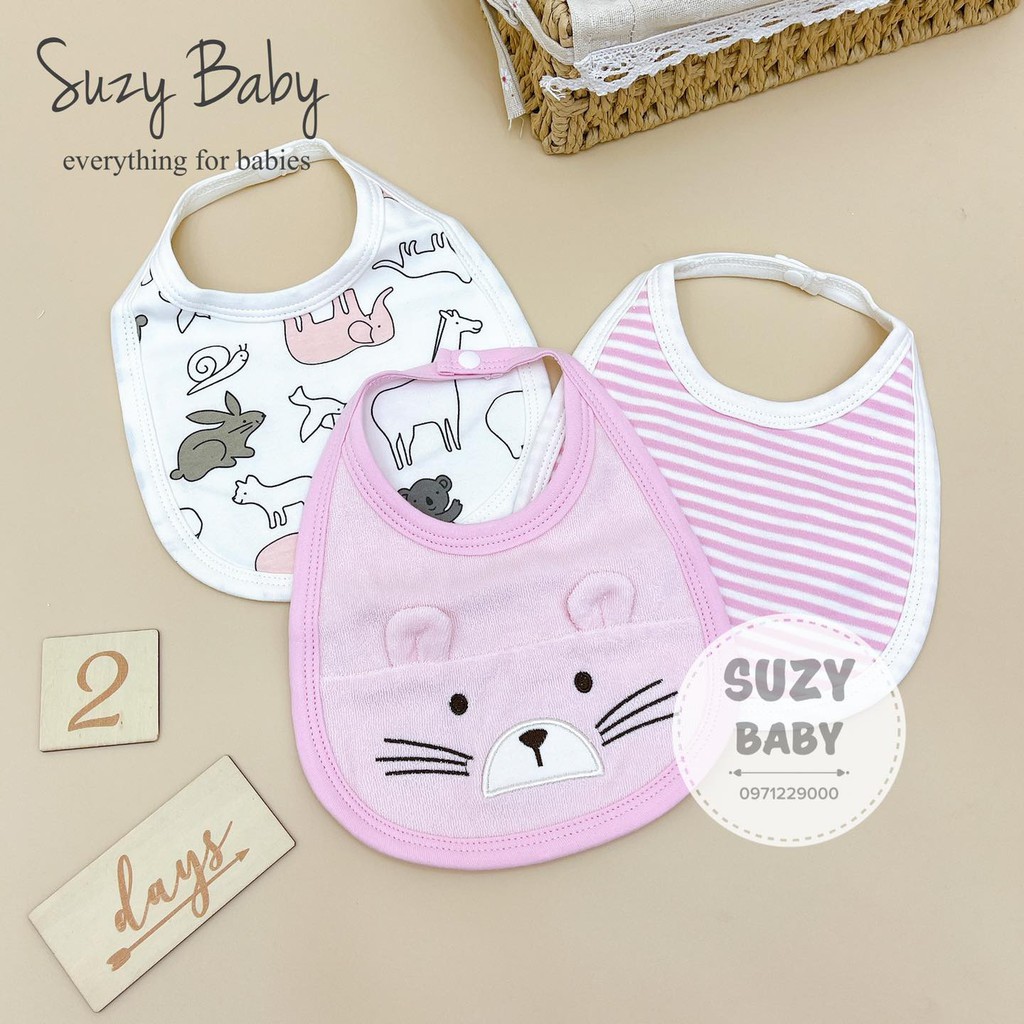 Yếm tròn buộc dây momcare