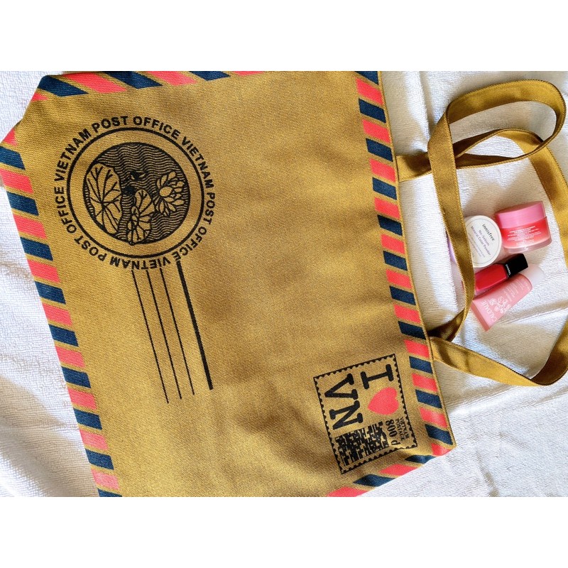 TÚI TOTE [I ❤️ VN] VIỀN BÌA THƯ | BigBuy360 - bigbuy360.vn
