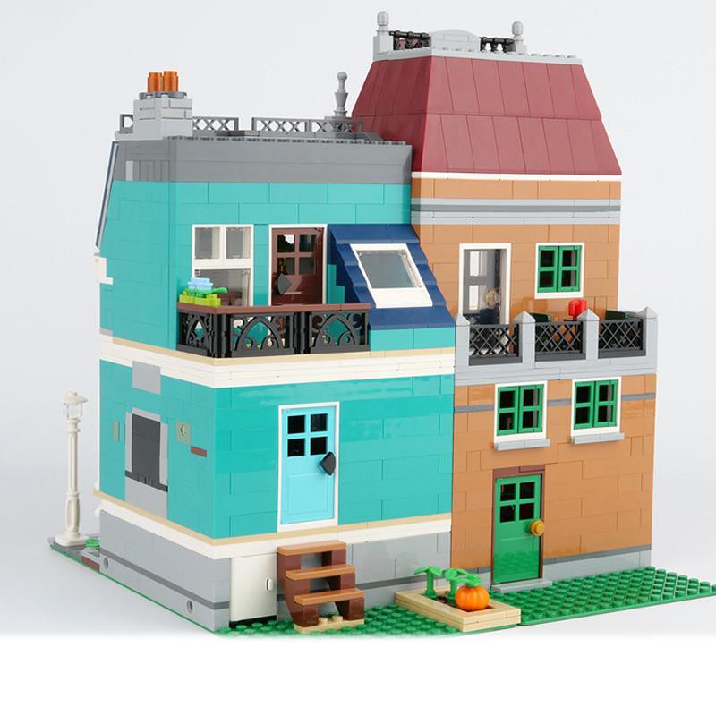 （CÓ SẴN）Đồ chơi lắp ráp mô hình Street view 10201 Book Shop Nhà Sách Theo Kiểu Châu âu