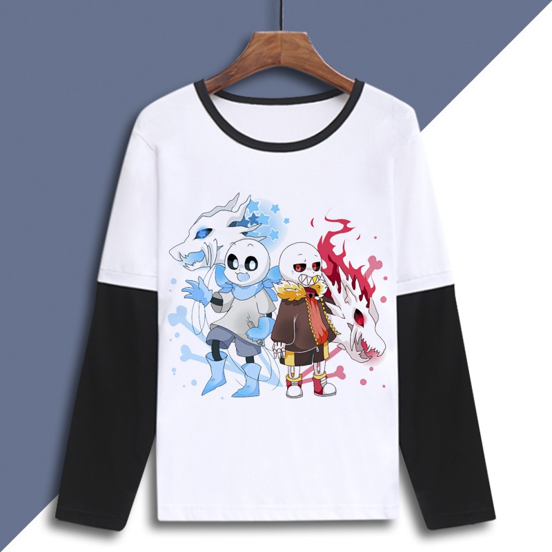 Áo Thun Tay Dài In Hình Đầu Lâu Cá Tính Hợp Thời Trang Cho Nam | BigBuy360 - bigbuy360.vn