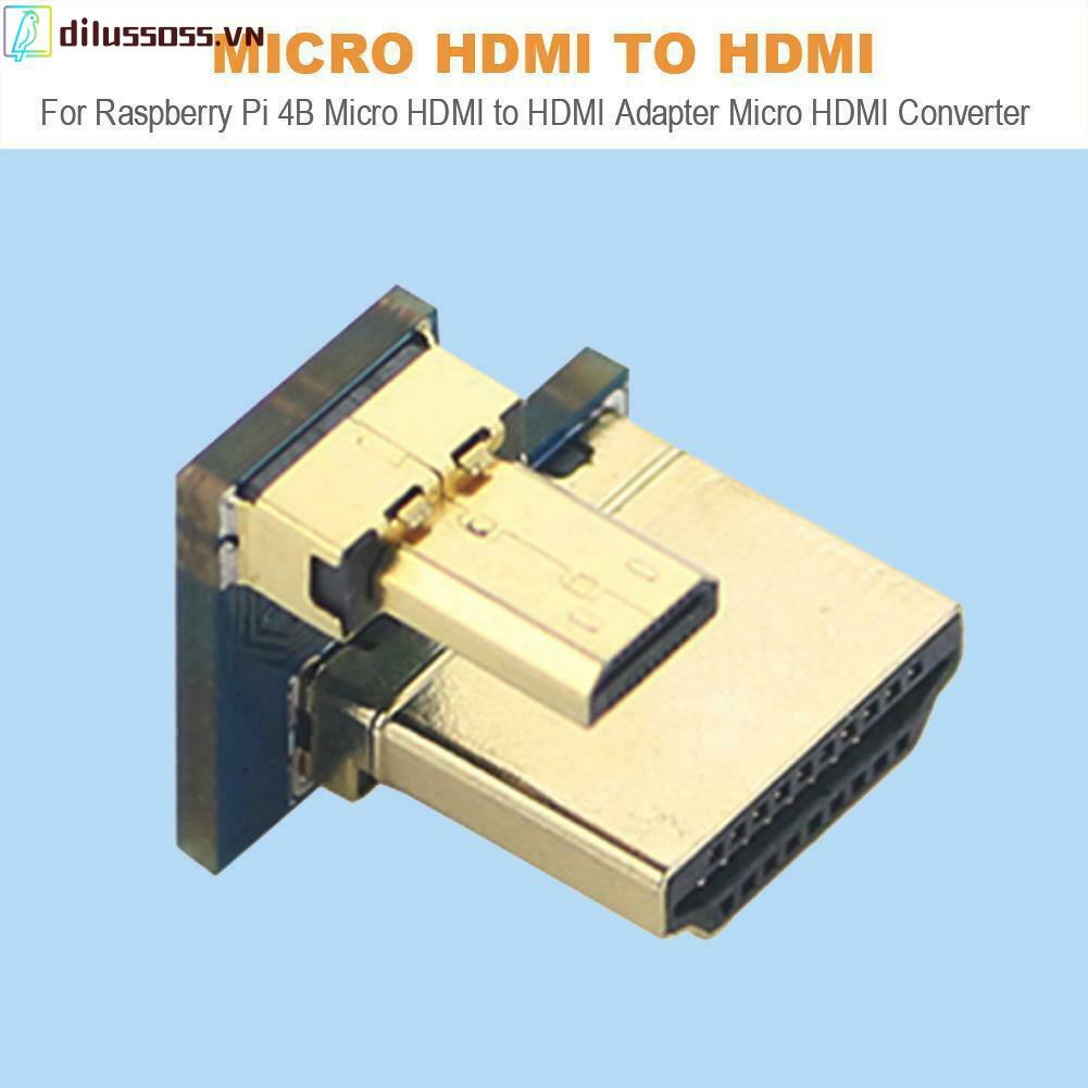 Bộ Chuyển Đổi Mini Hdmi Sang Hdmi Cho Raspberry Pi 4b