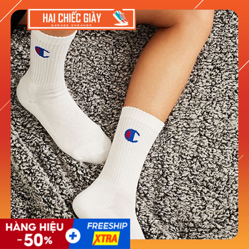 Tất/vớ thể thao CHAMPION cổ lửng/dài siêu đẹp, siêu dày, siêu rẻ chất liệu cotton hàng VN XNK 100%