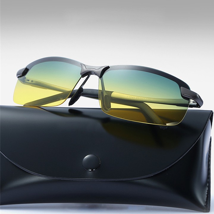 Mắt kính đi được ngày và đêm A3043 - Gọng lò xo