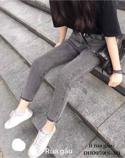Quần baggy bò rua gấu -DH