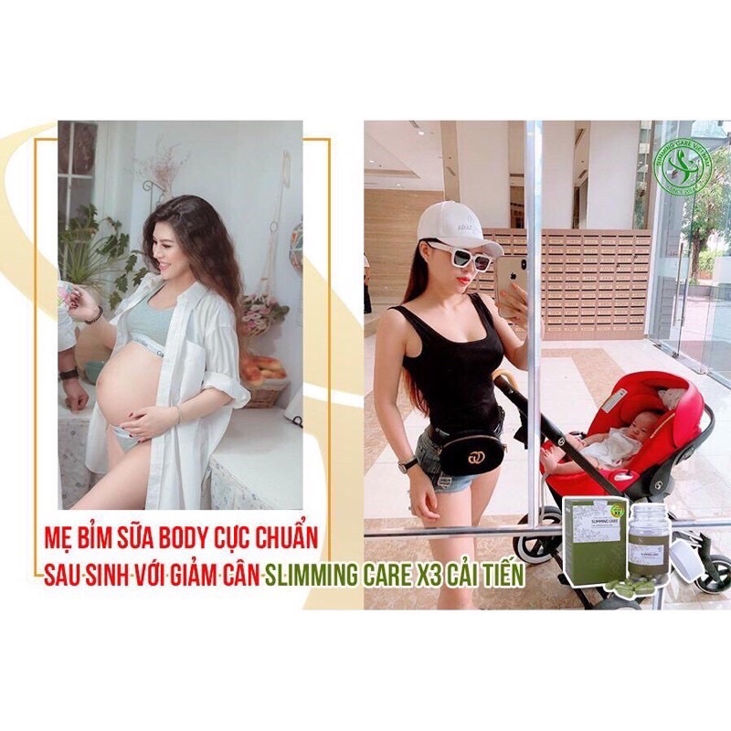 Slimming Care X3 siêu giảm cân nhanh cấp tốc giảm béo Viên uống detox trà thảo mộc không phải thuốc giảm cân