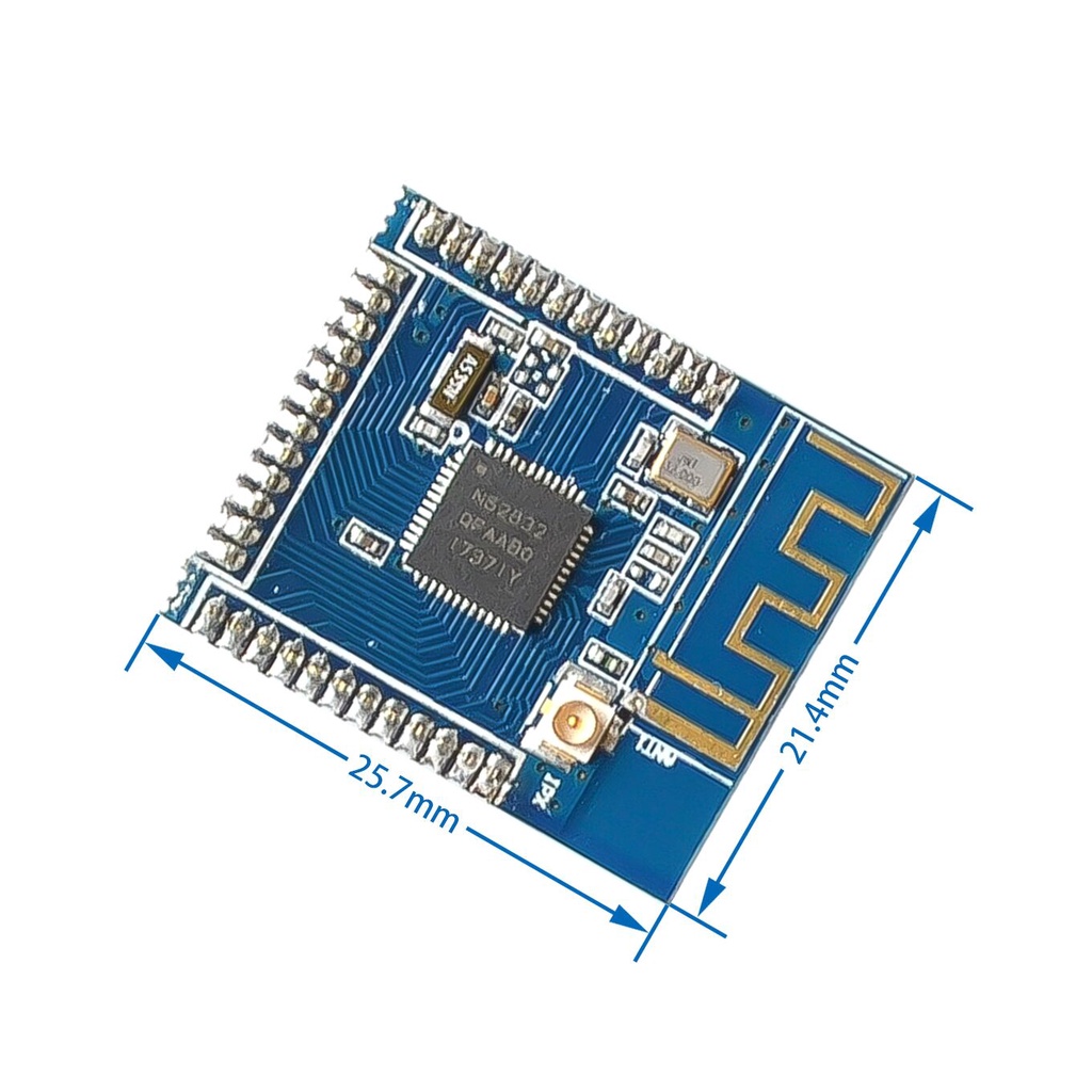 Mô-đun chuyển đổi nguồn điện thấp NRF52832 BT-thích hợp cho 4.2 SMD IPEX Cho NRF51 NRF24AP NRF24