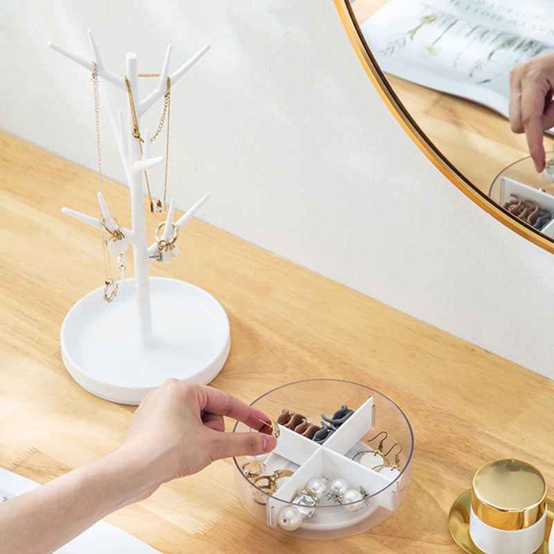 Khay Trưng Bày Trang Sức Hình Cây Độc Đáo