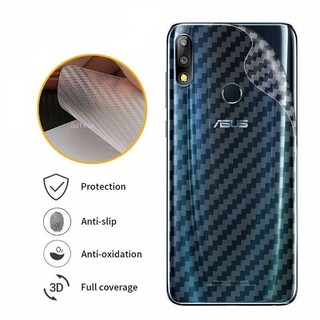 ASUS ZenFone Max Pro M2 ZB631KL ZB602KL Max Pro M1 ZB601KL Carbon Fiber Back Film Phone protector