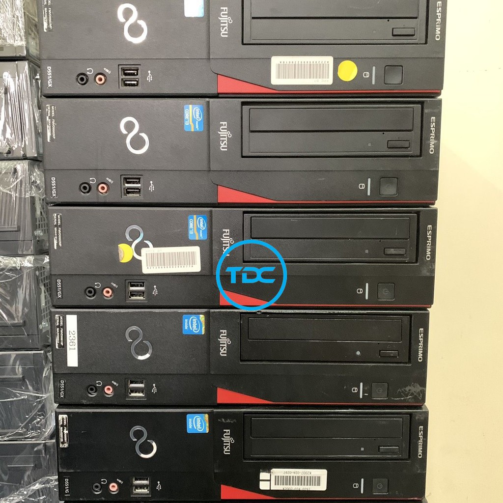 Case máy tính đồng bộ Fujitsu Core I7 Core I5 Core I3 / Ram 4GB / SSD 120GB. Hàng nhập khẩu nhật nguyên bản. | BigBuy360 - bigbuy360.vn