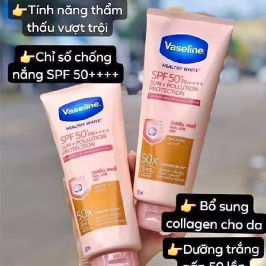 Kem Dưỡng Da Vaseline chuẩn Thái Lan ( 50x,10x,4X,...)