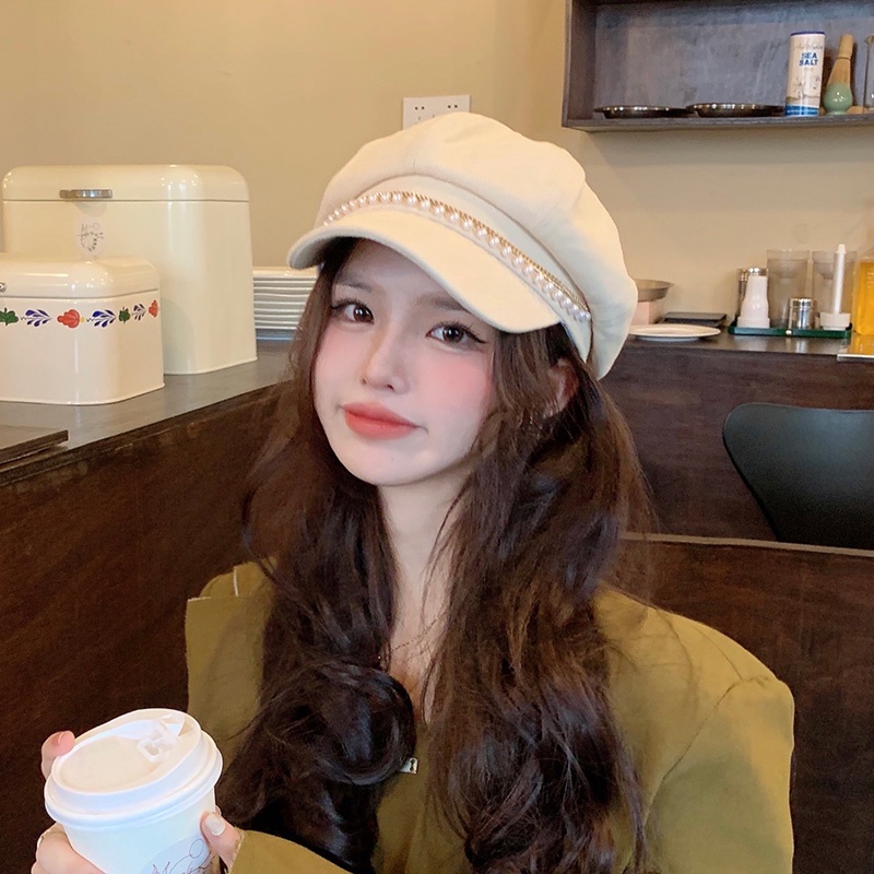 Nón beret thời trang mùa hè phong cách Hàn Quốc thời trang cho nữ
