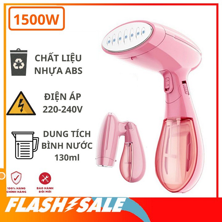 Bàn ủi hơi nước cầm tay Sokany SK-3060 công suất 1500W cao cấp nhỏ gọn tiện lợi thích hợp khi đi du lịch và công tác